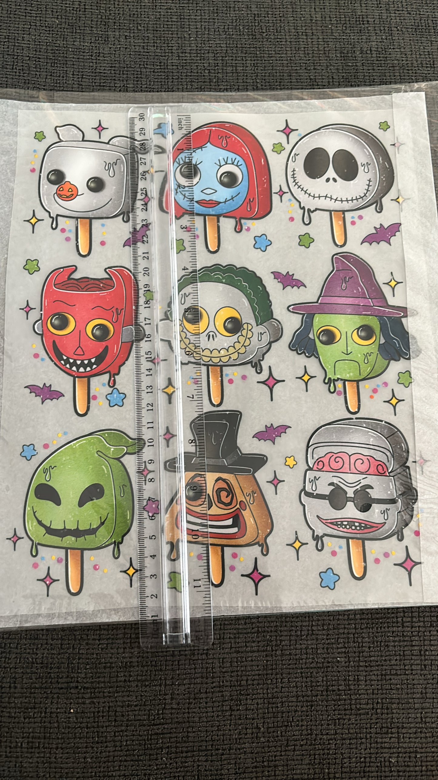Nightmare Ice creams DTF Pocket Shirt Transfer