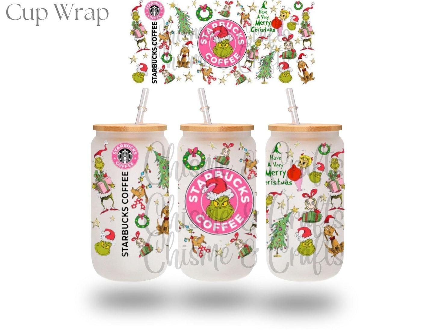 Gr!nchy StarB’s Christmas Cup Wrap (Pre-sale)