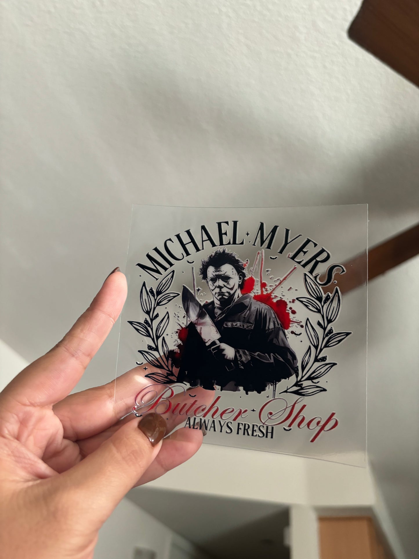 Michael Meyers Cup Decal