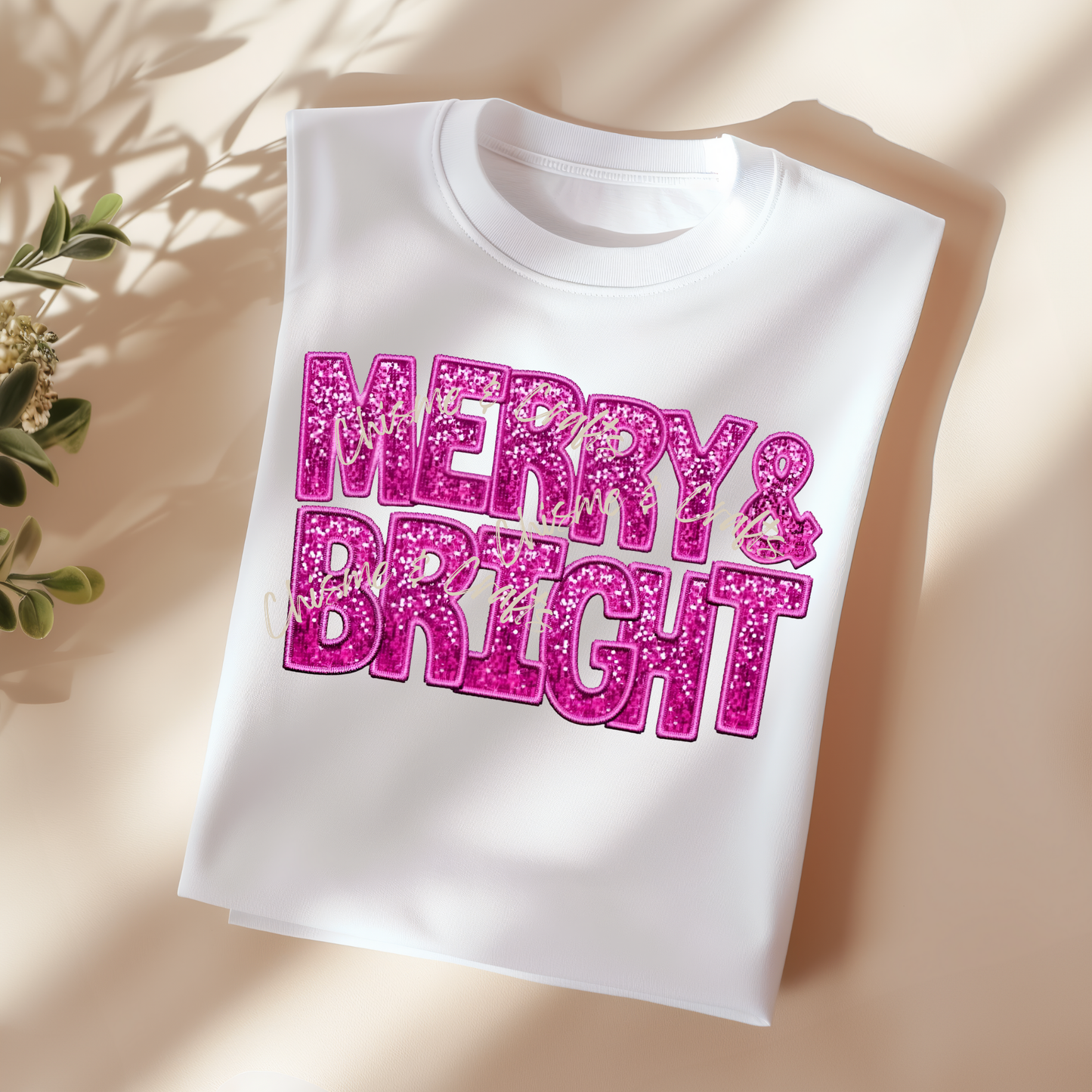 Merry & Bright DTF Shirt Transfer (Pre-Sale)