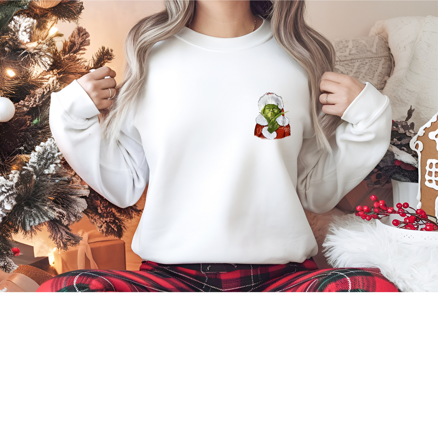 Grinch DTF Shirt Transfer