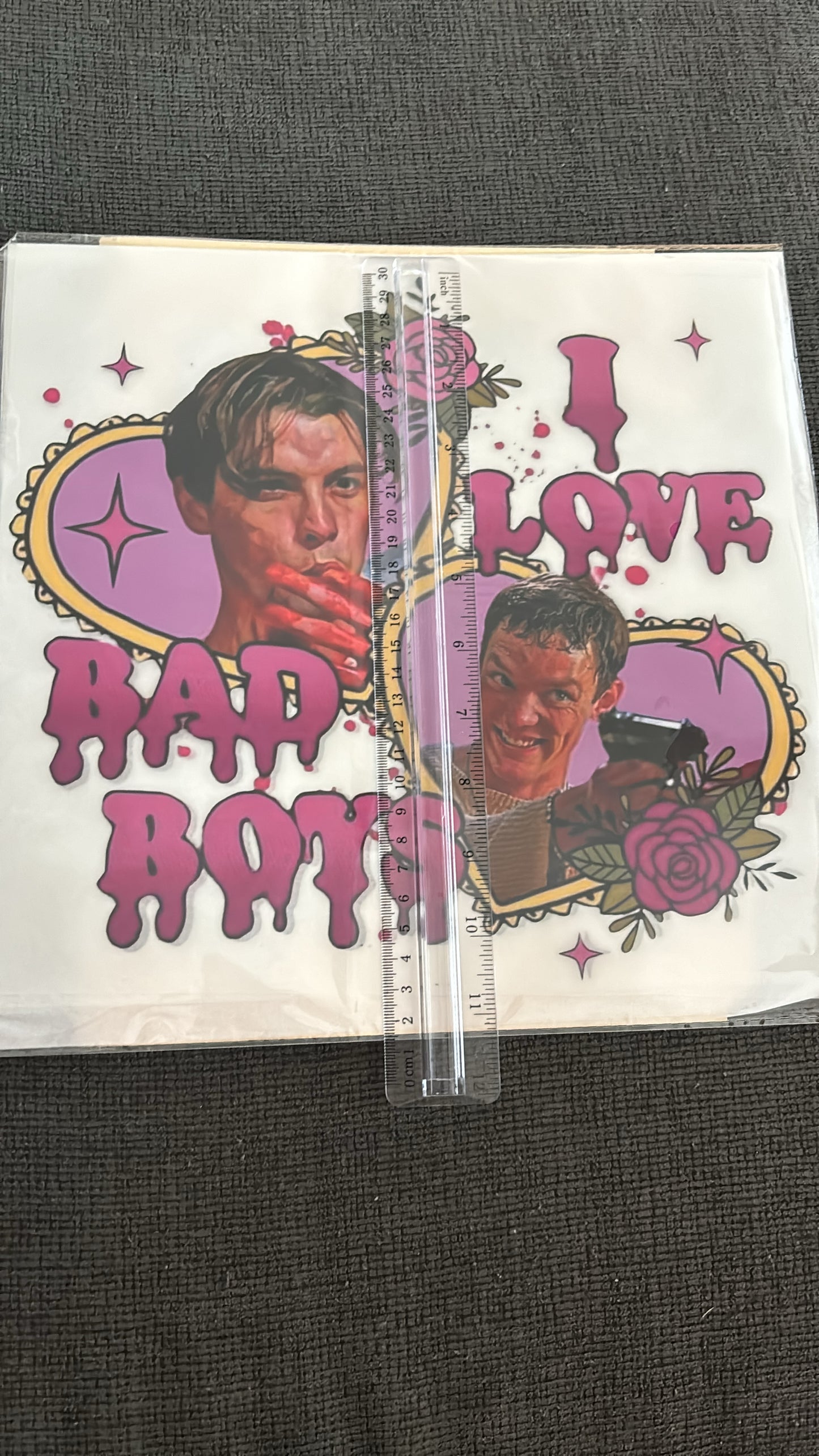 Love Bad Boys DTF Shirt Transfer
