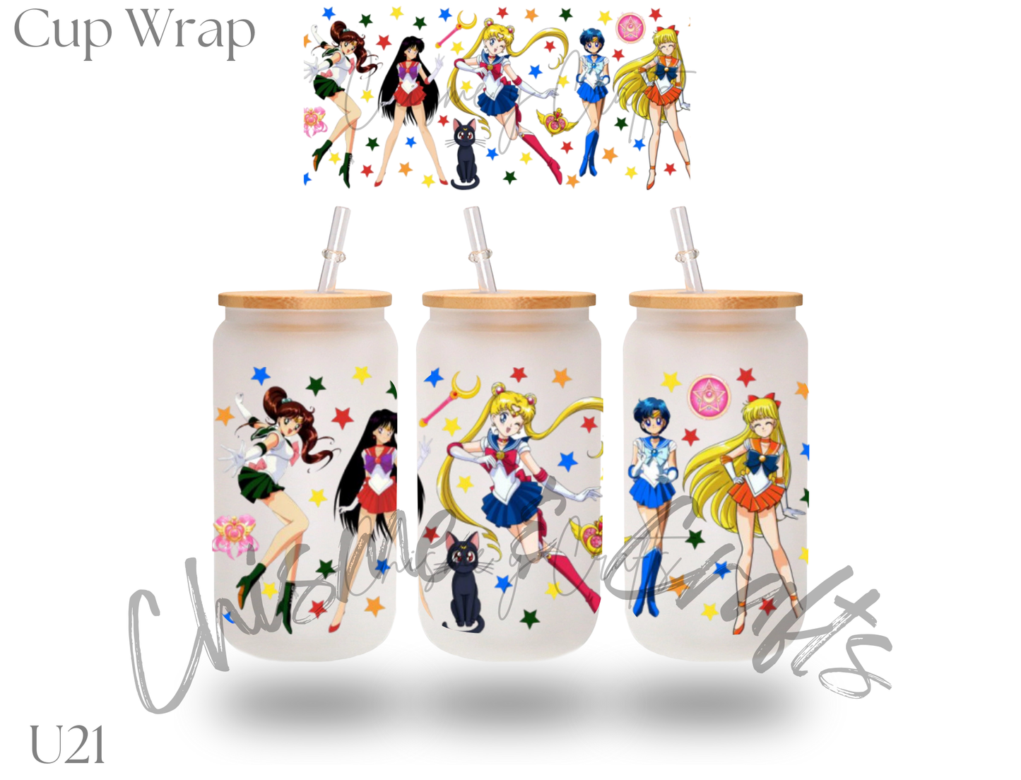 Sailor Moon Cup Wrap