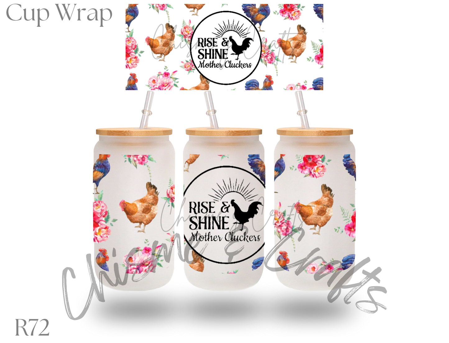 Mother Chickens Cup Wrap