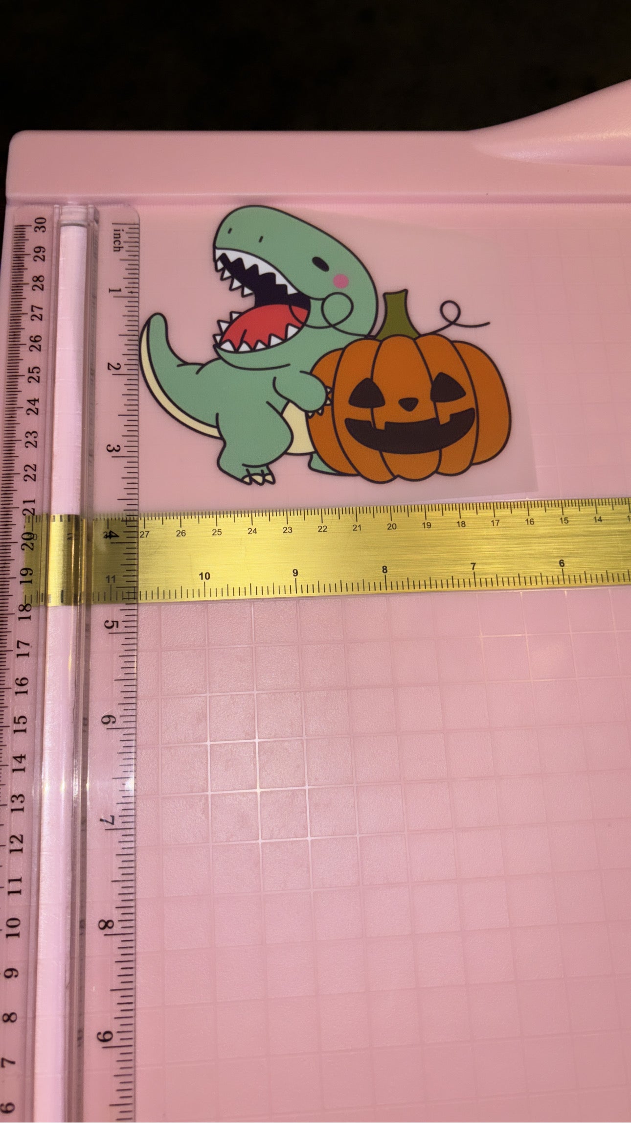 Halloween Dino DTF Shirt Transfer