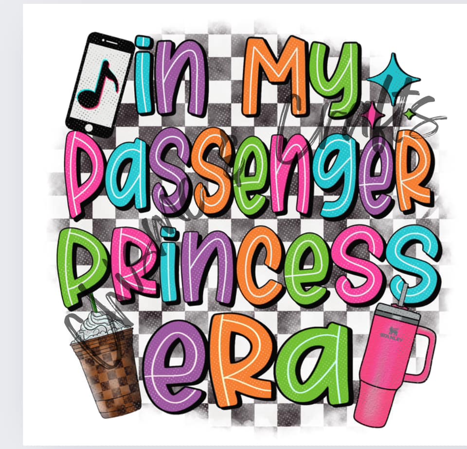 Adult Passenger Princess Era DTF Shirt Transfer