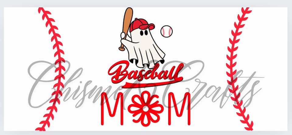Baseball Mom Cup Wrap