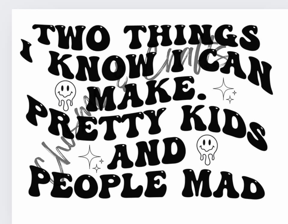 2 Things I Make DTF Shirt Transfer