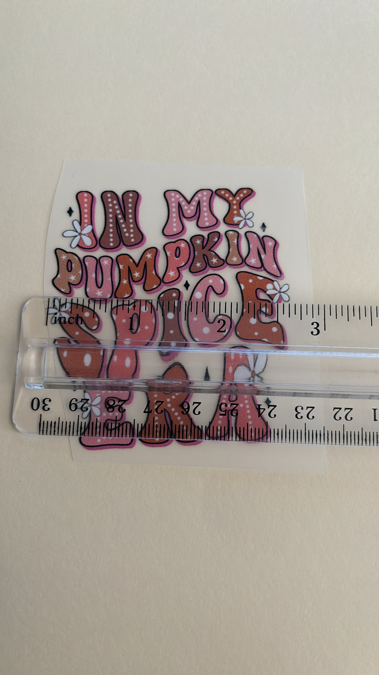 Pumpkin Spice Era DTF Shirt Transfer