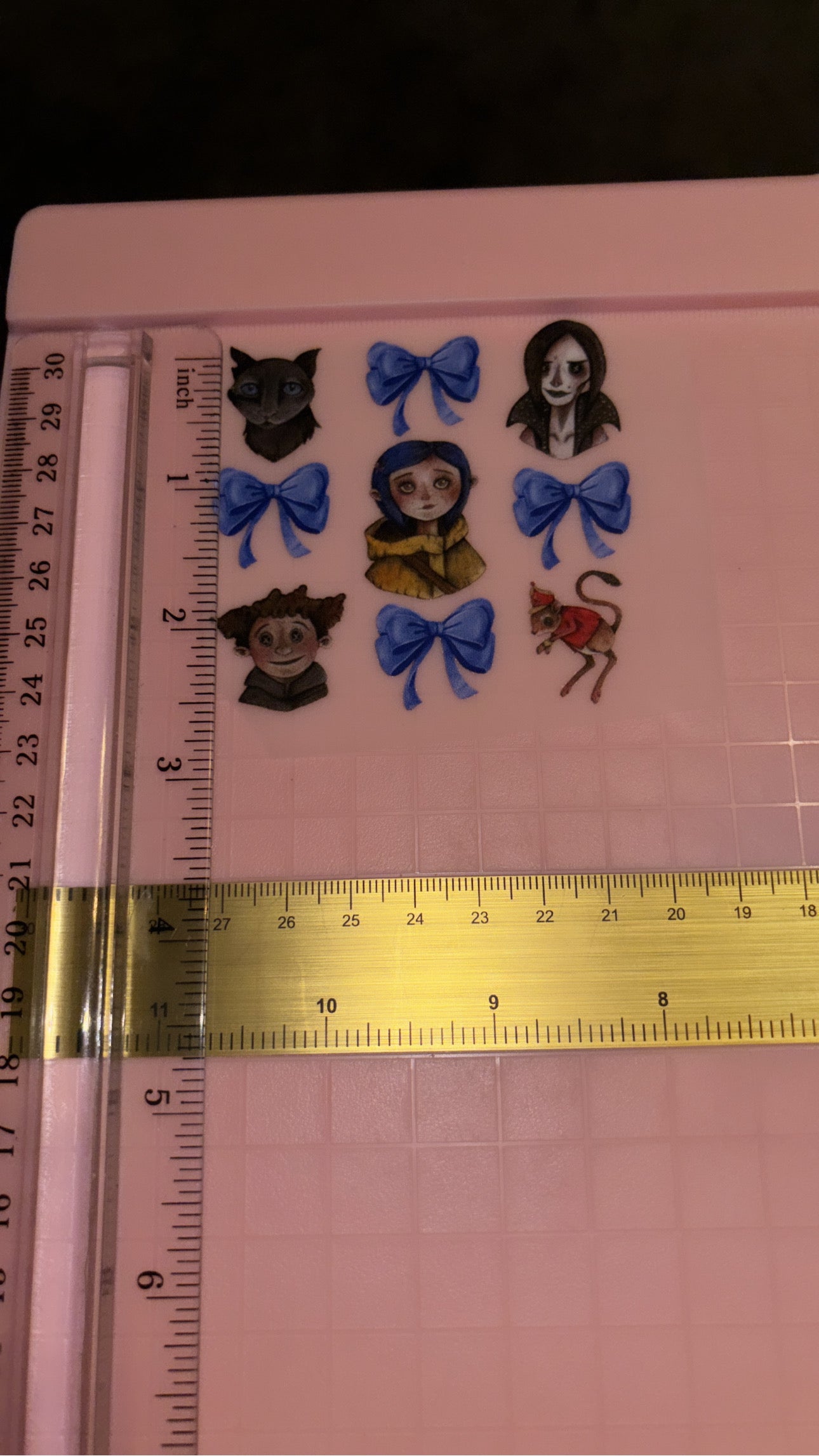 Coraline Coquette DTF Shirt Transfer