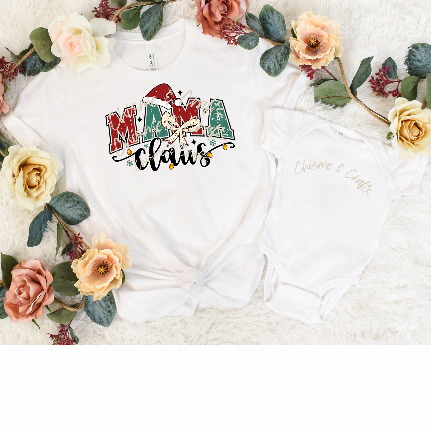 Mama Claus DTF Shirt Transfer