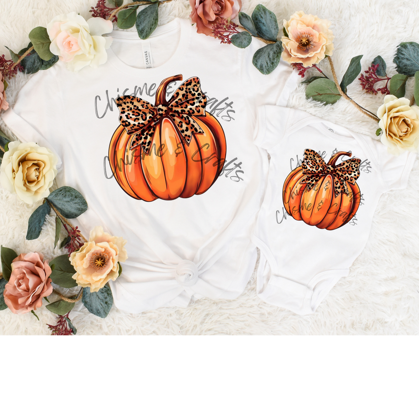 Cheetah Pumpkin DTF Shirt Transfer