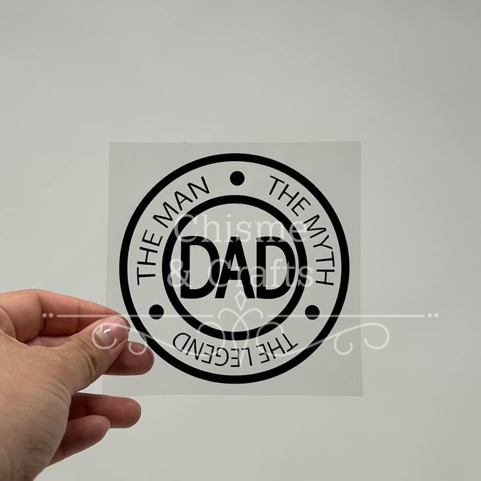 Dad Cup Decal