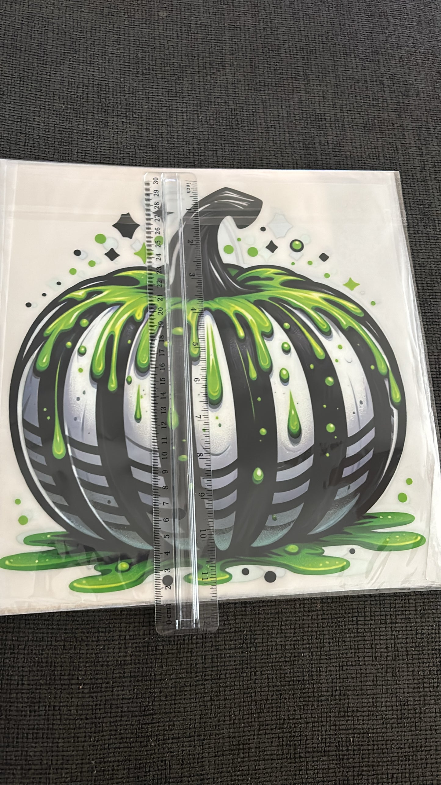 Beetlejuice Pumpkin DTF Shirt Transfer