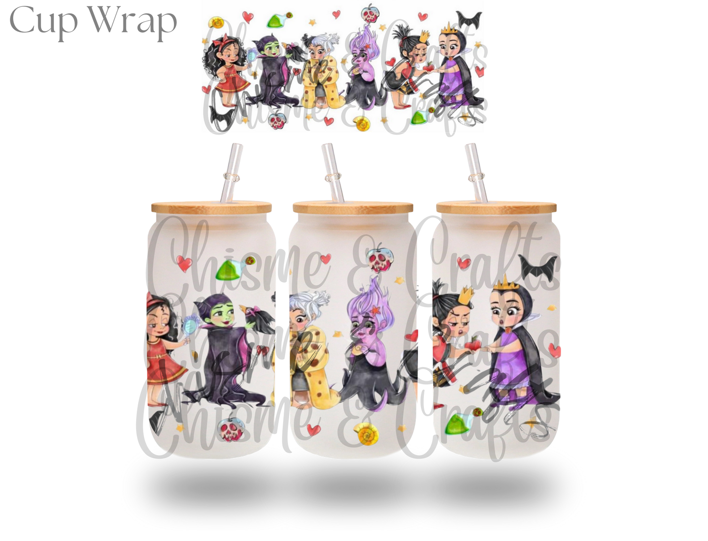 Female Villain's Cup Wrap