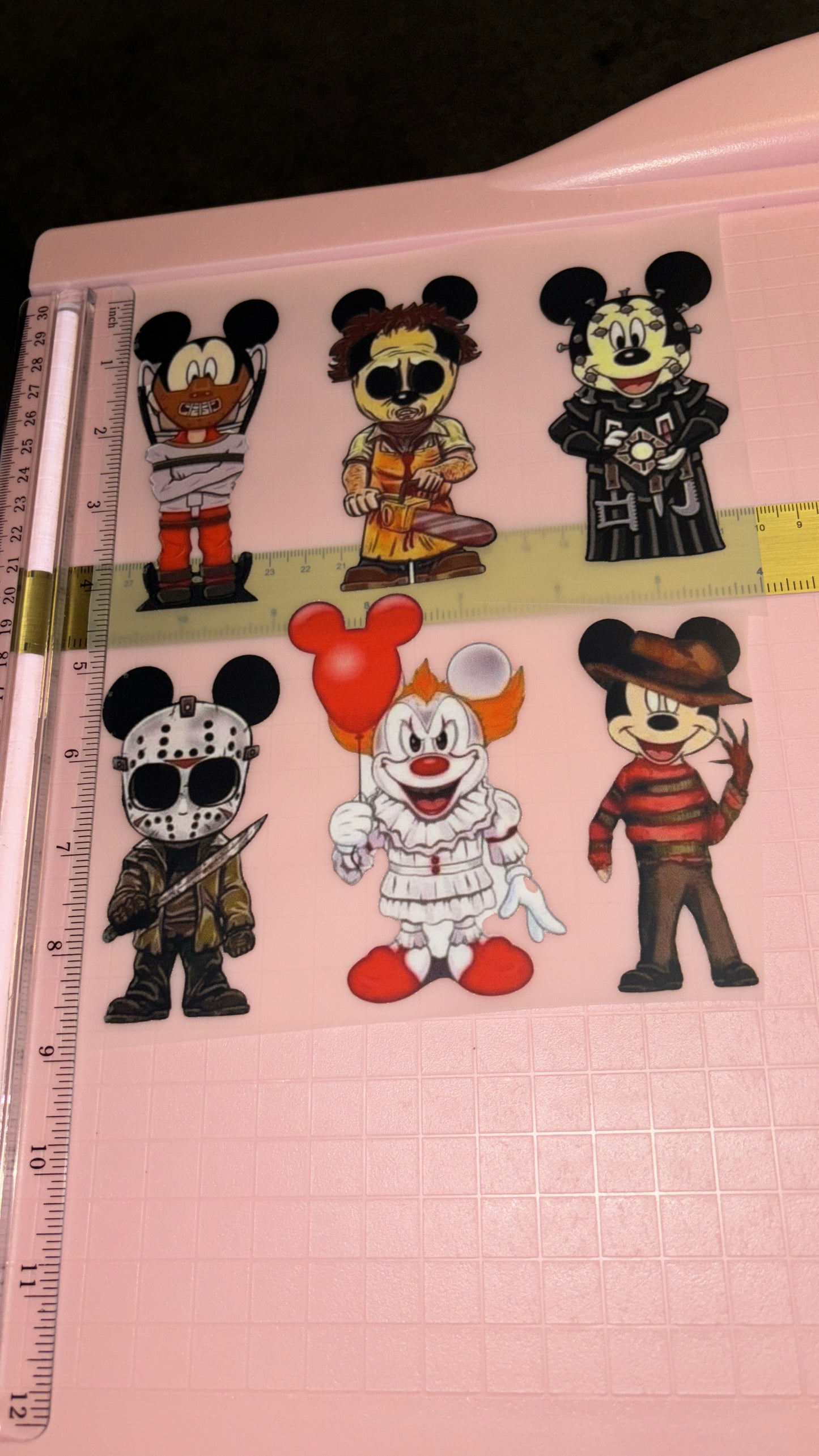 Mickey Horror DTF Shirt Transfer