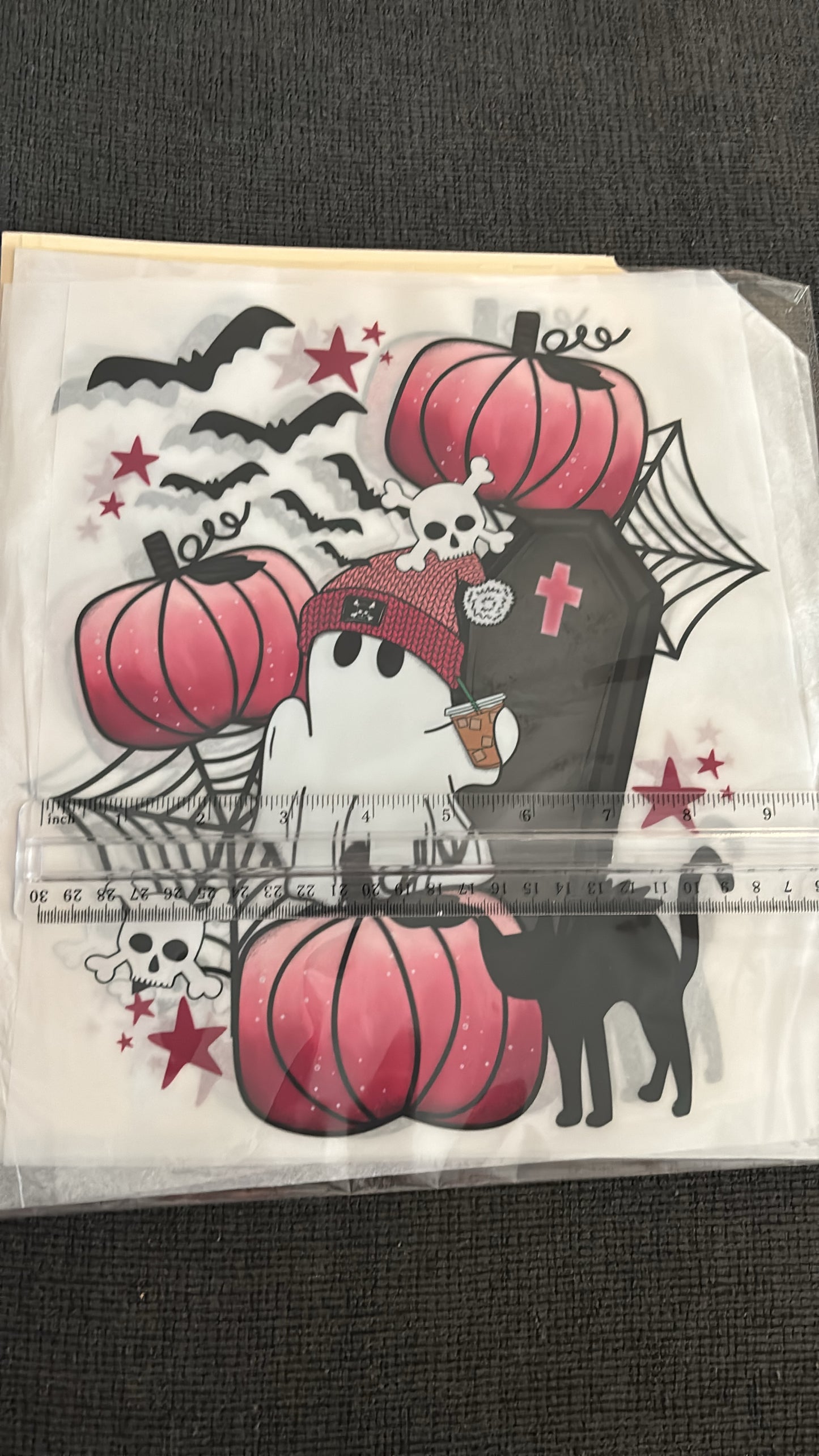 Boo-Jie Ghost DTF Shirt Transfer