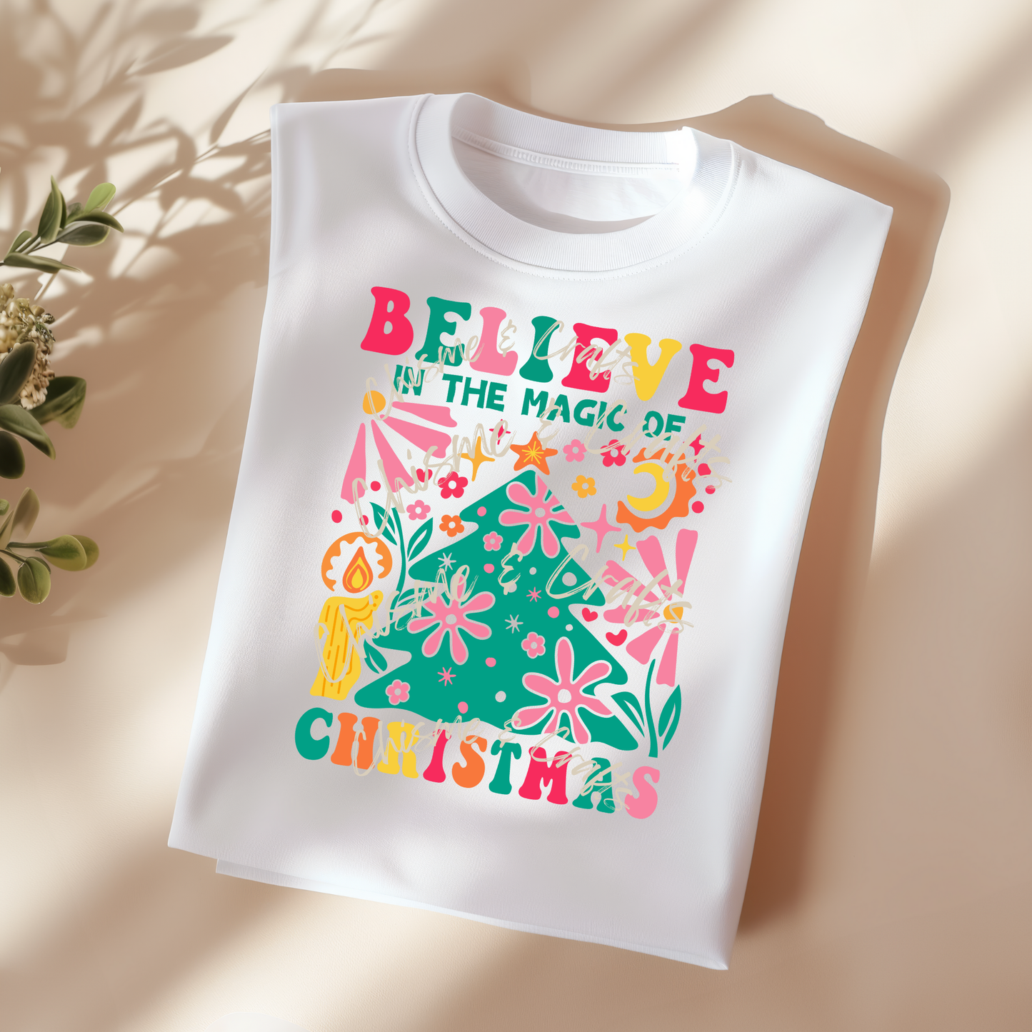Believe Christmas DTF Shirt Transfer (Pre-Sale)