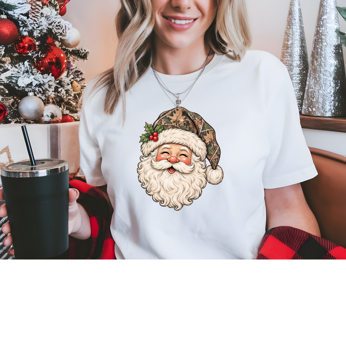 Camo Santa Transfer