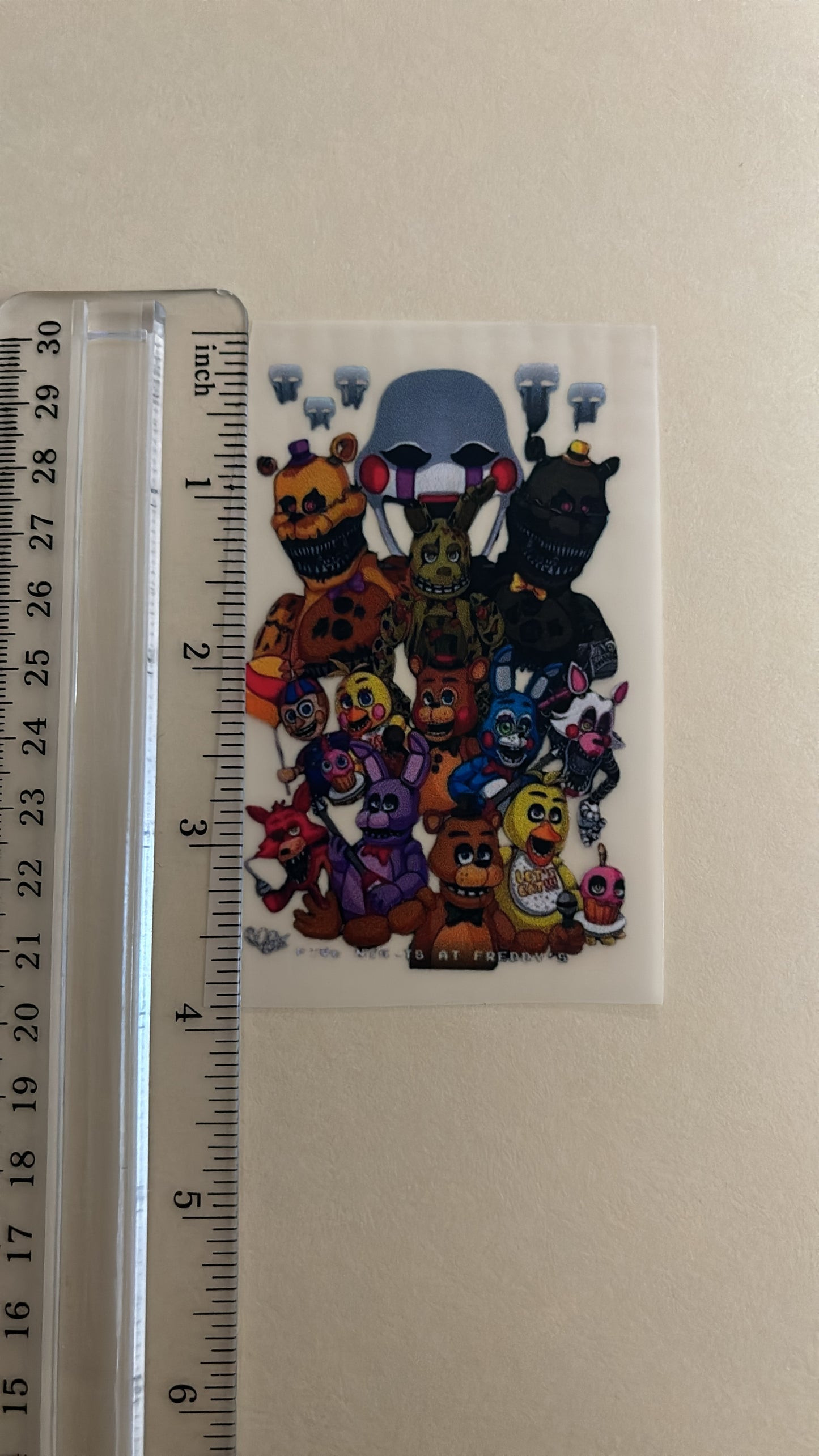 Five Nights DTF Shirt Transfer
