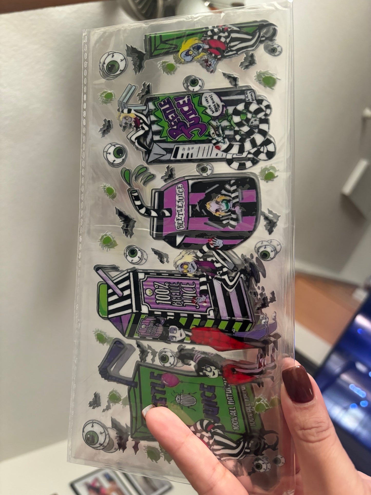 Beetlejuice Cup Wrap