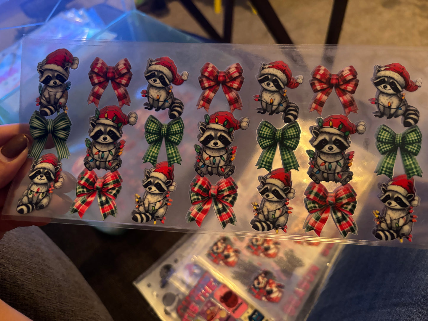 Trashy Coquette Christmas Cup Wrap