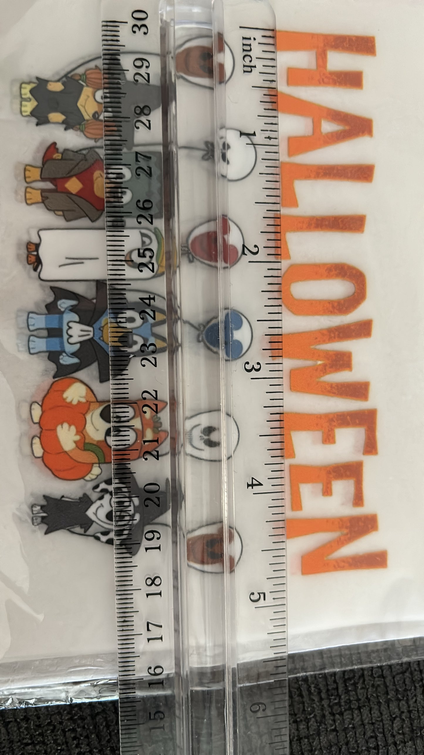 Bluey Halloween DTF Shirt Transfer