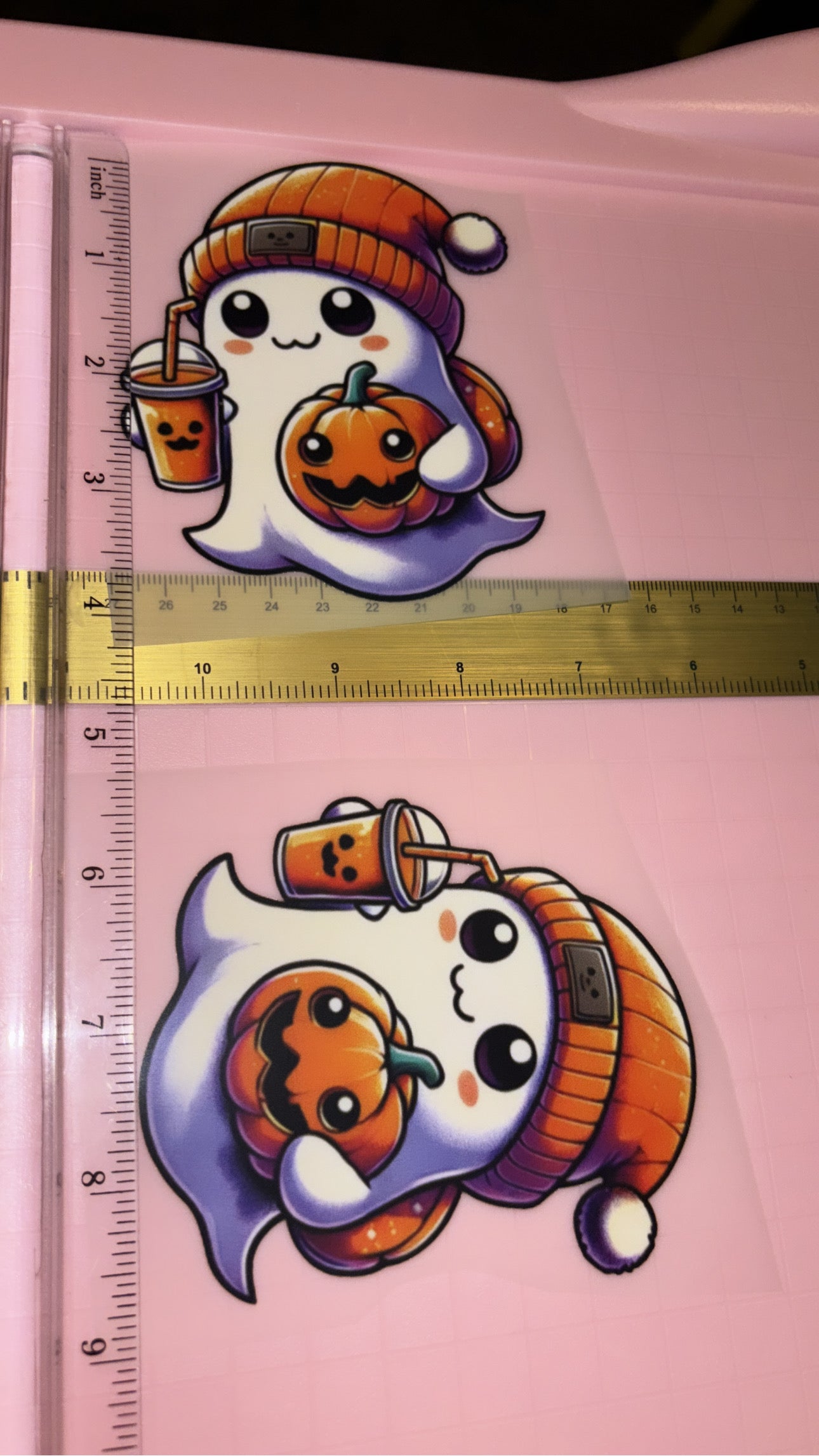 Ghost & Coffee DTF Shirt Transfer