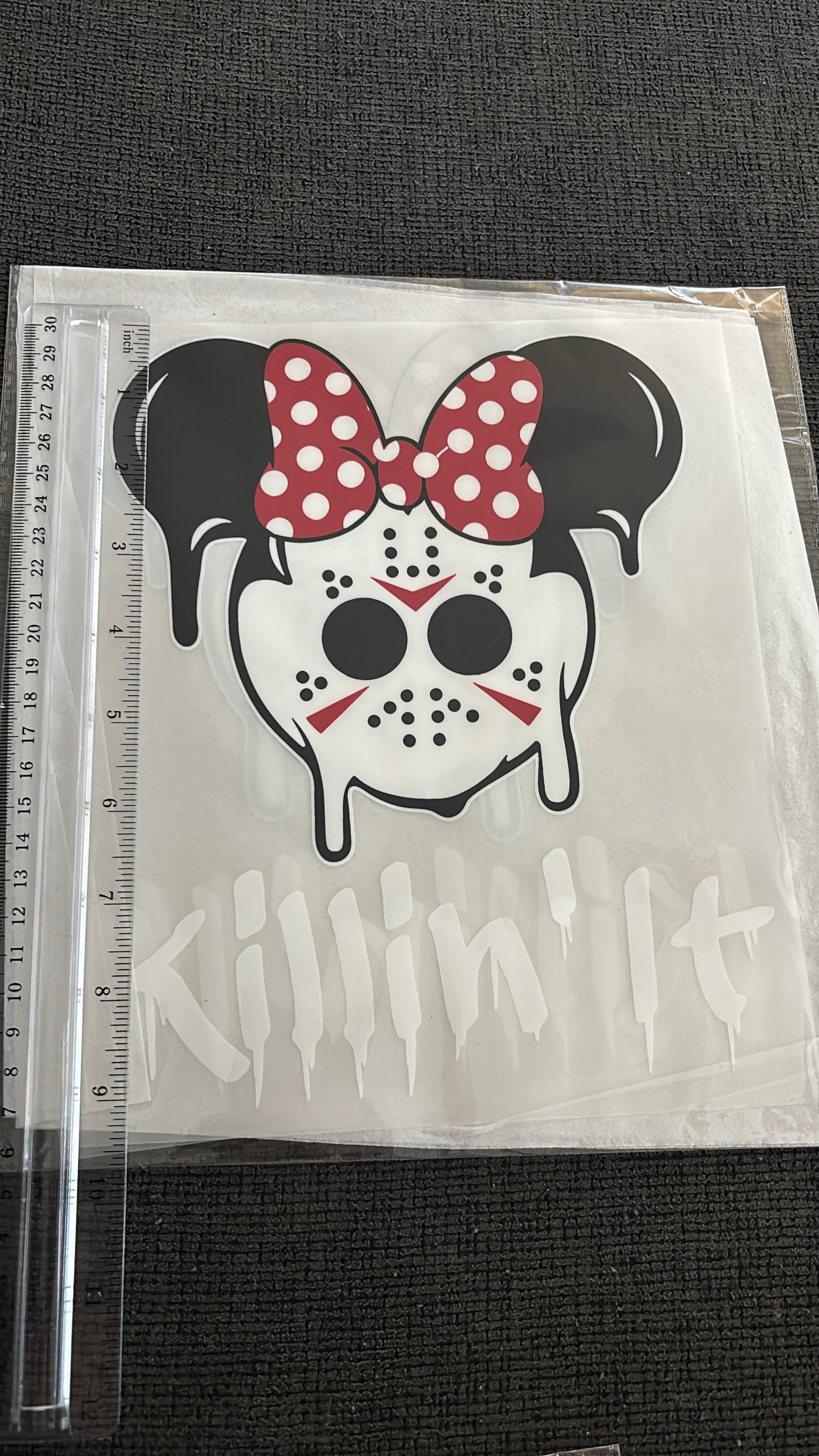 Killin It Mouse DTF Shirt Transfer