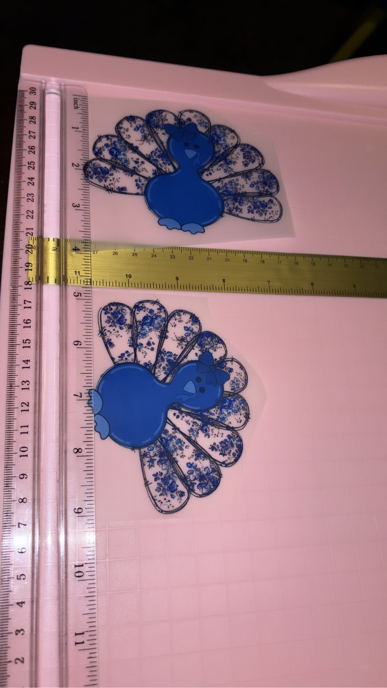 Floral Turkey DTF Shirt Transfer