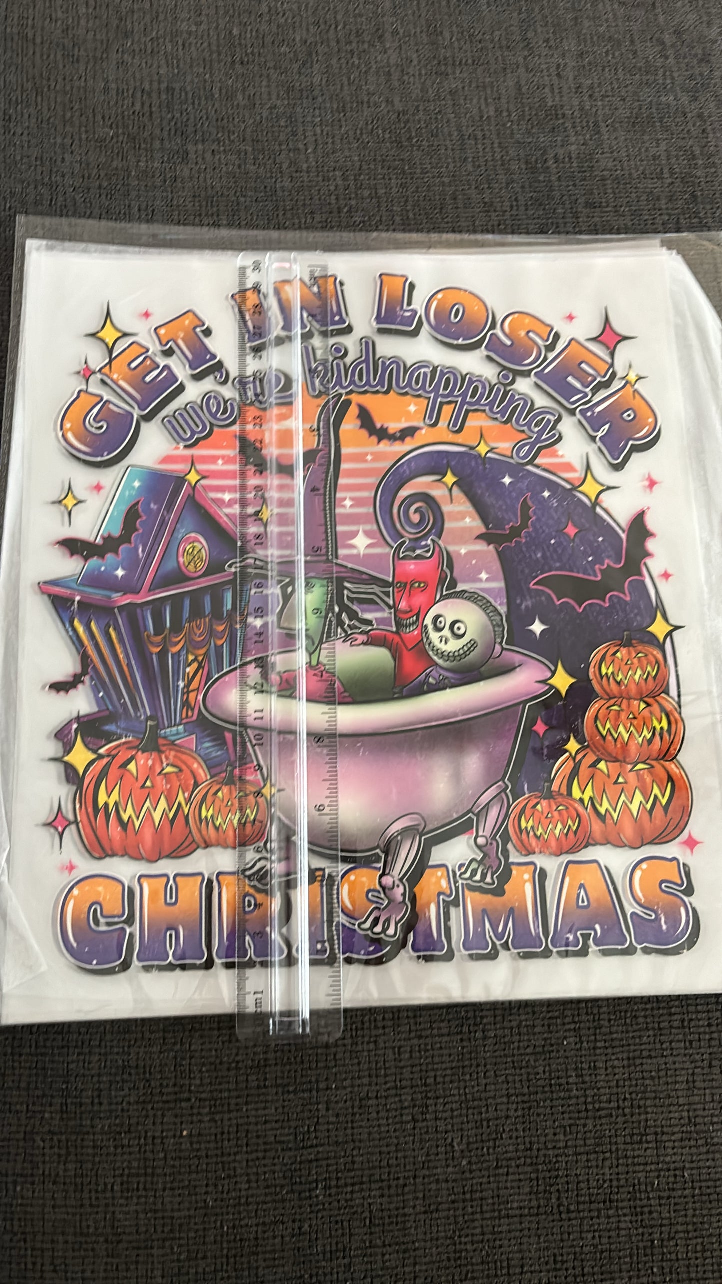 Get in Losers Christmas DTF Shirt Transfer