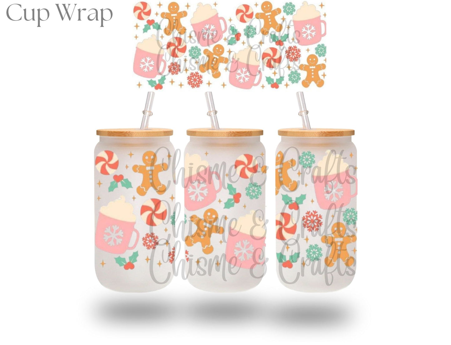 Christmas Sweets Cup Wrap (Pre-sale)