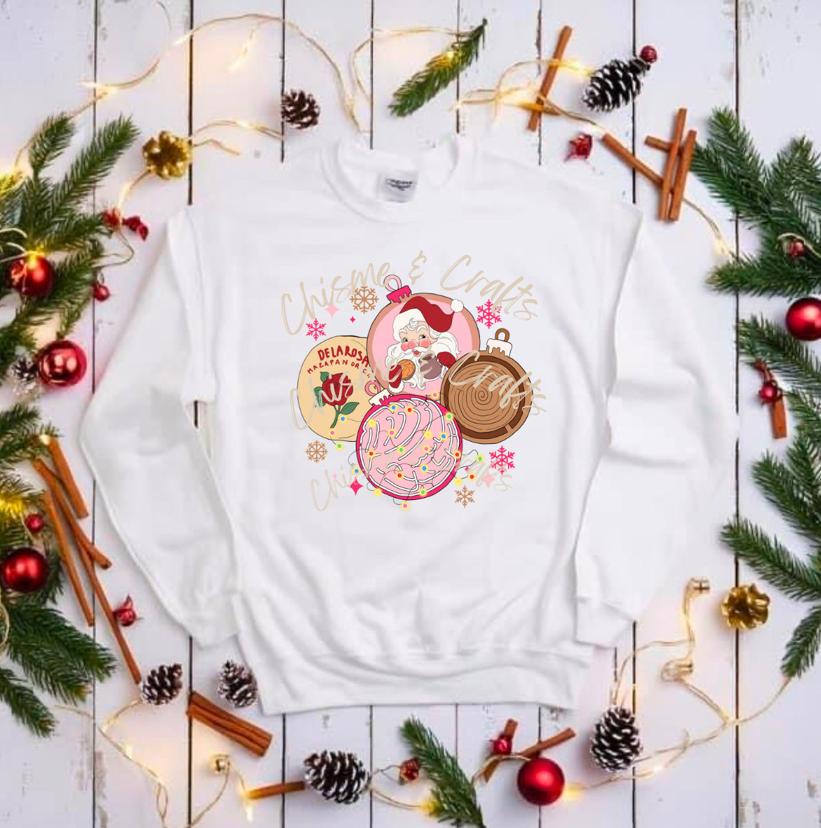 De La Rosa Christmas DTF Shirt Transfer