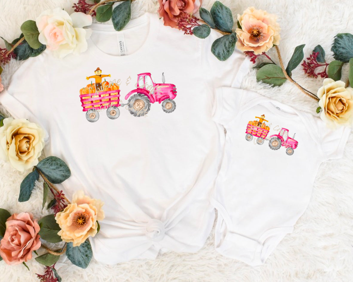 Pumpkin Hayride DTF Shirt Transfer