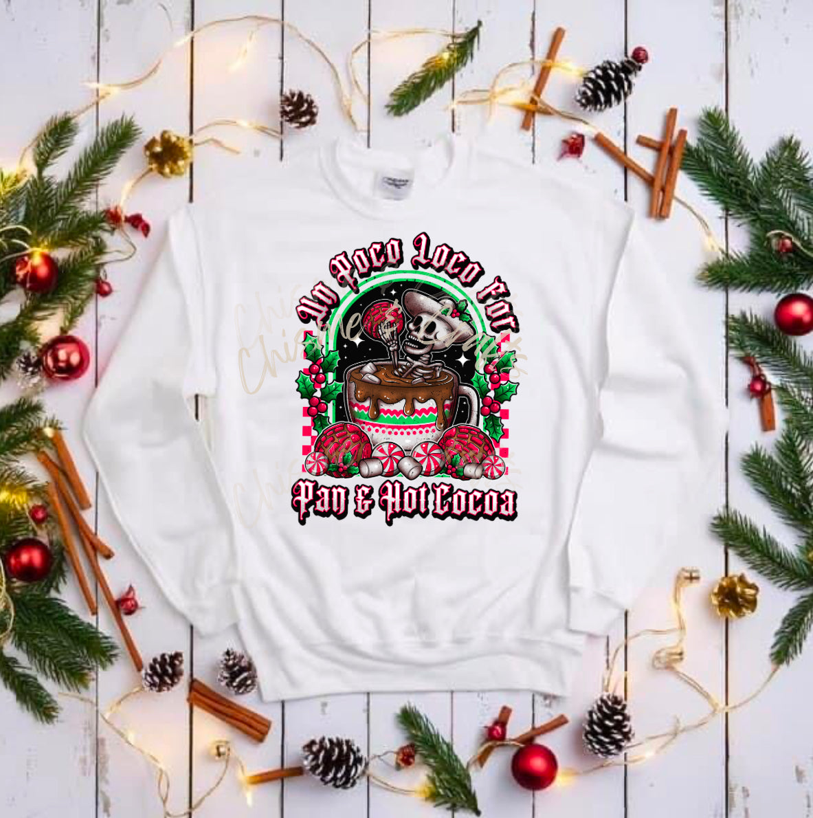 Poco Loco Pan & Cocoa DTF Shirt Transfer
