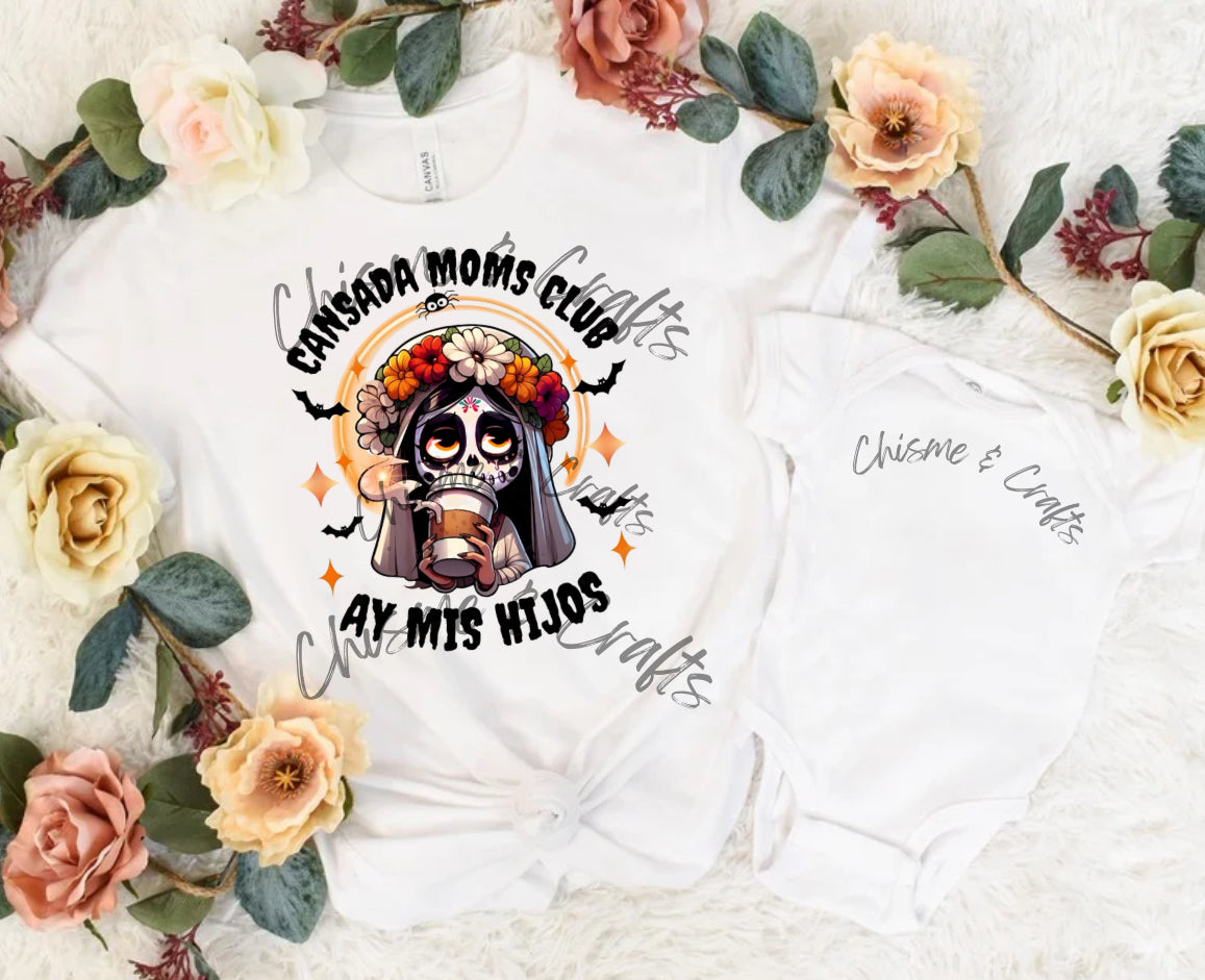 Cansada Moms DTF Shirt Transfer