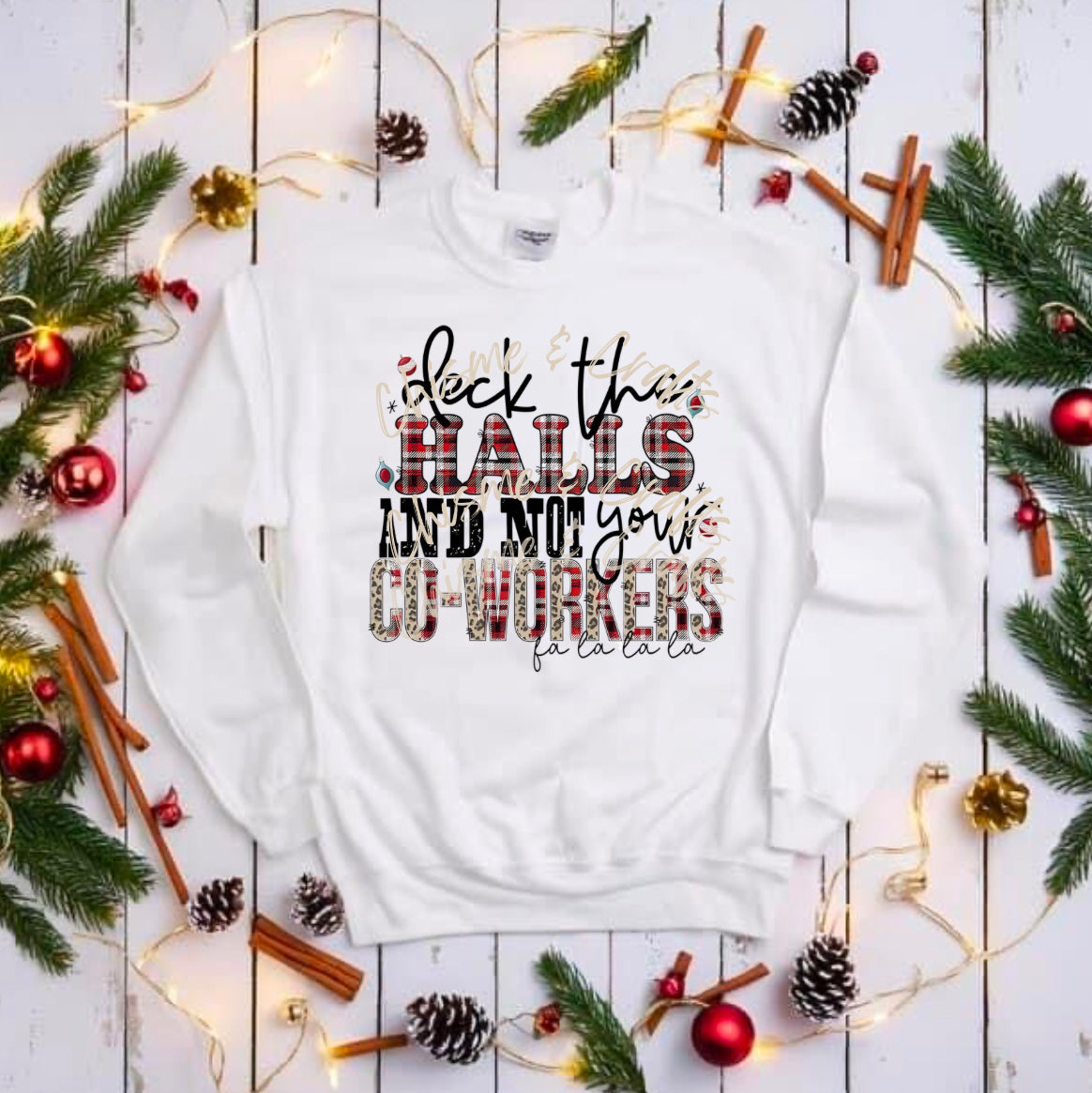 Deck the Halls DTF Shirt Transfer