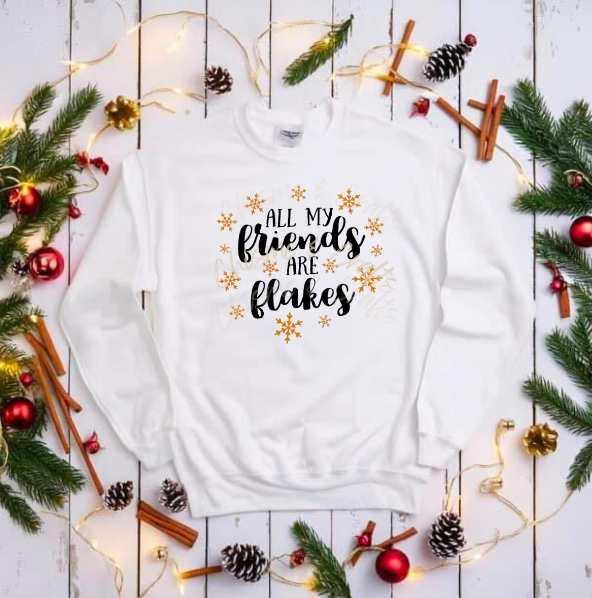 Friends are Flakes DTF Shirt Transfer