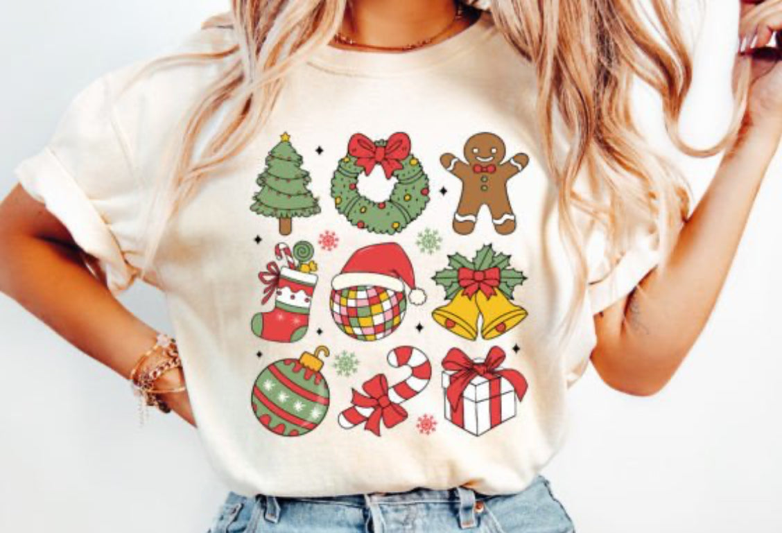 Christmas DTF Shirt Transfer