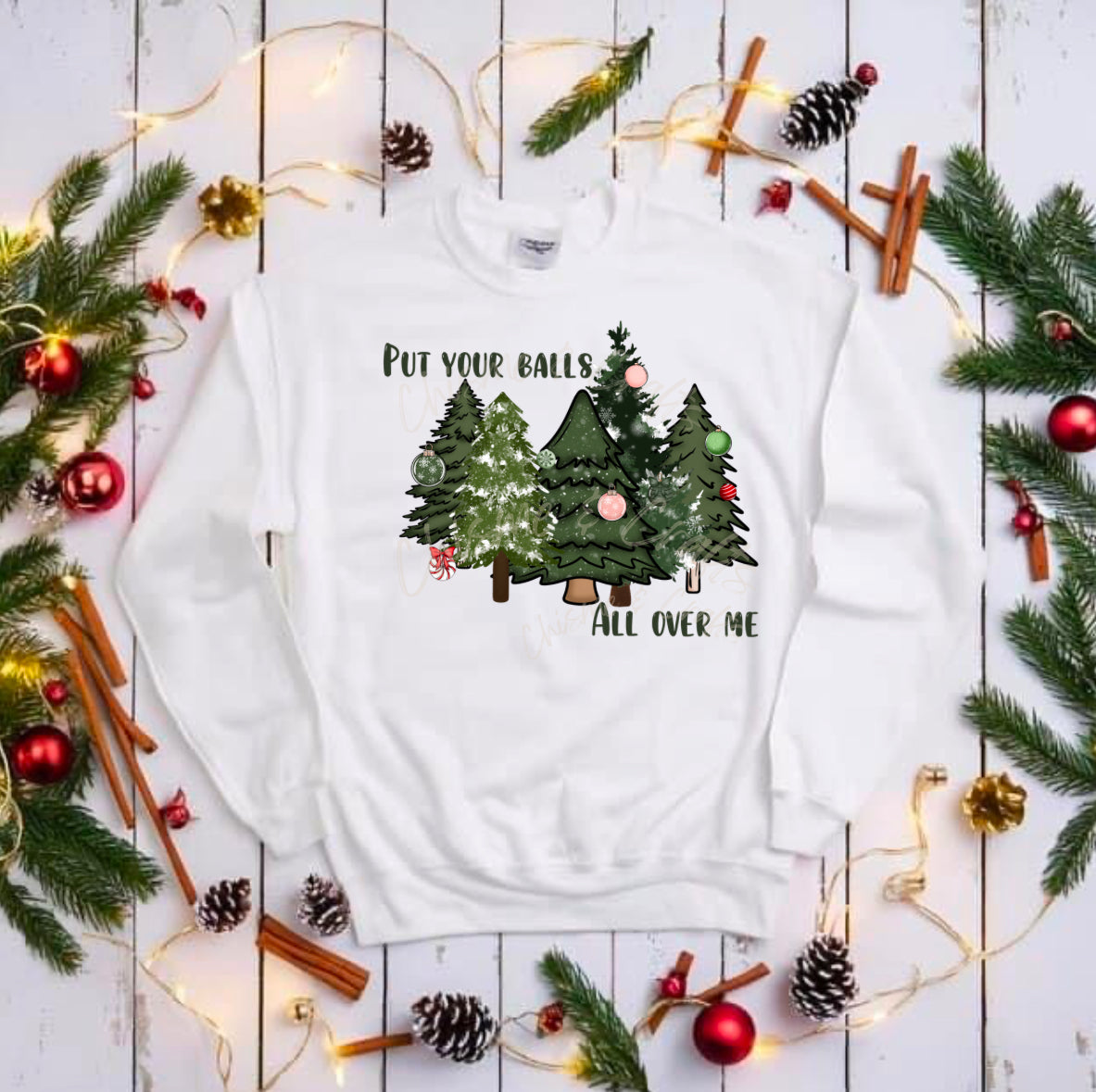 Balls All Over Me DTF Shirt Transfer