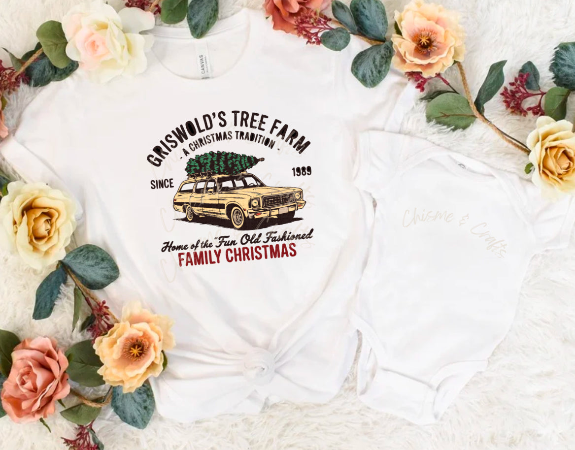 Griswold’s Christmas DTF Shirt Transfer