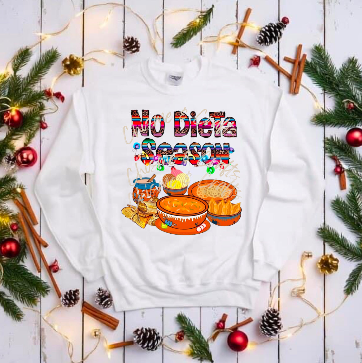 No Dieta Season DTF Shirt Transfer