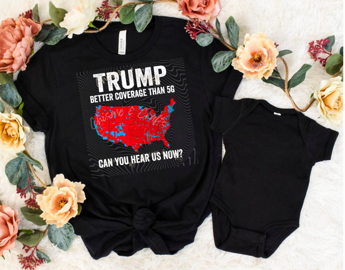 Pres Hear Me Now? DTF Shirt Transfer (Pre-Sale)