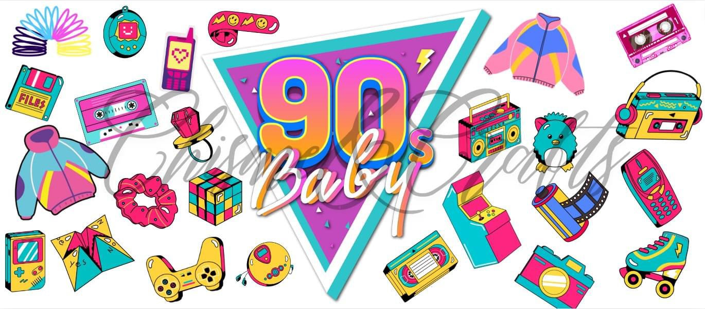 90s Baby Cup Wrap