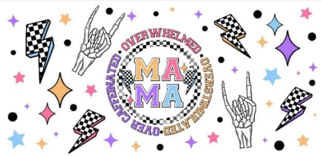 Overwhelmed Mama Cup Wrap