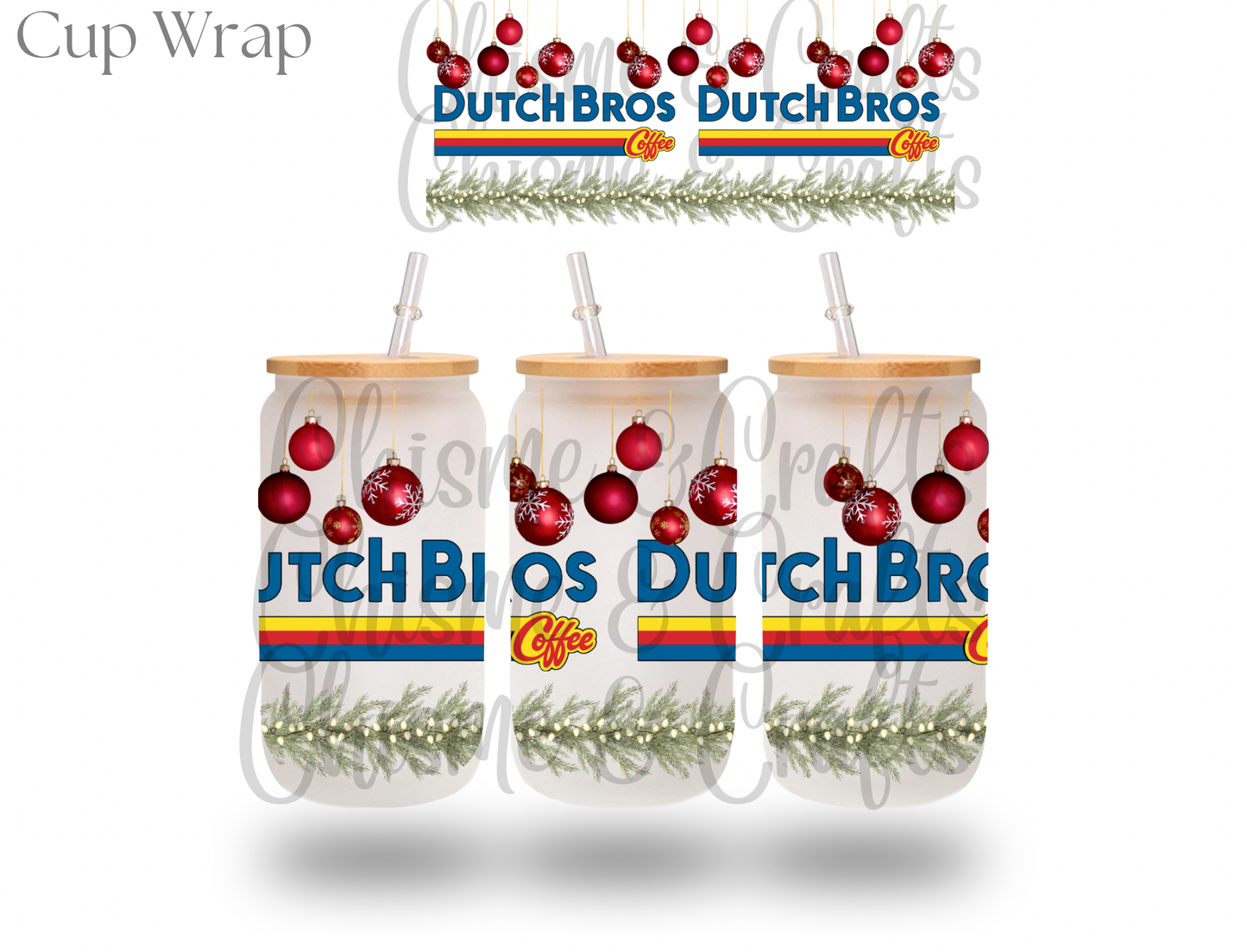 Dutch Christmas Cup Wrap