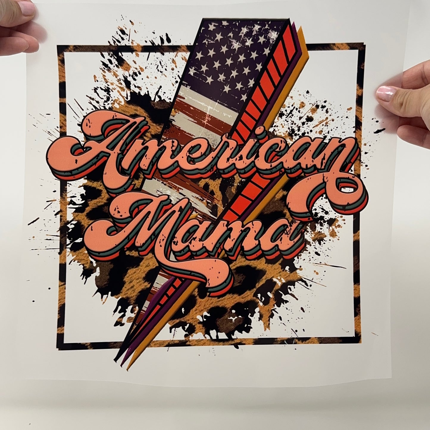 American Mama DTF Shirt Transfer