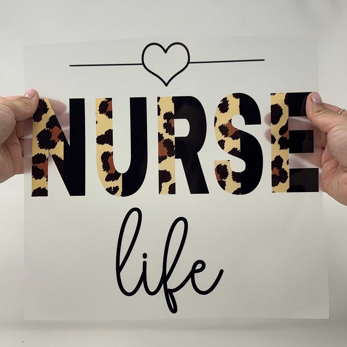 Nurse Life DTF Shirt Transfer