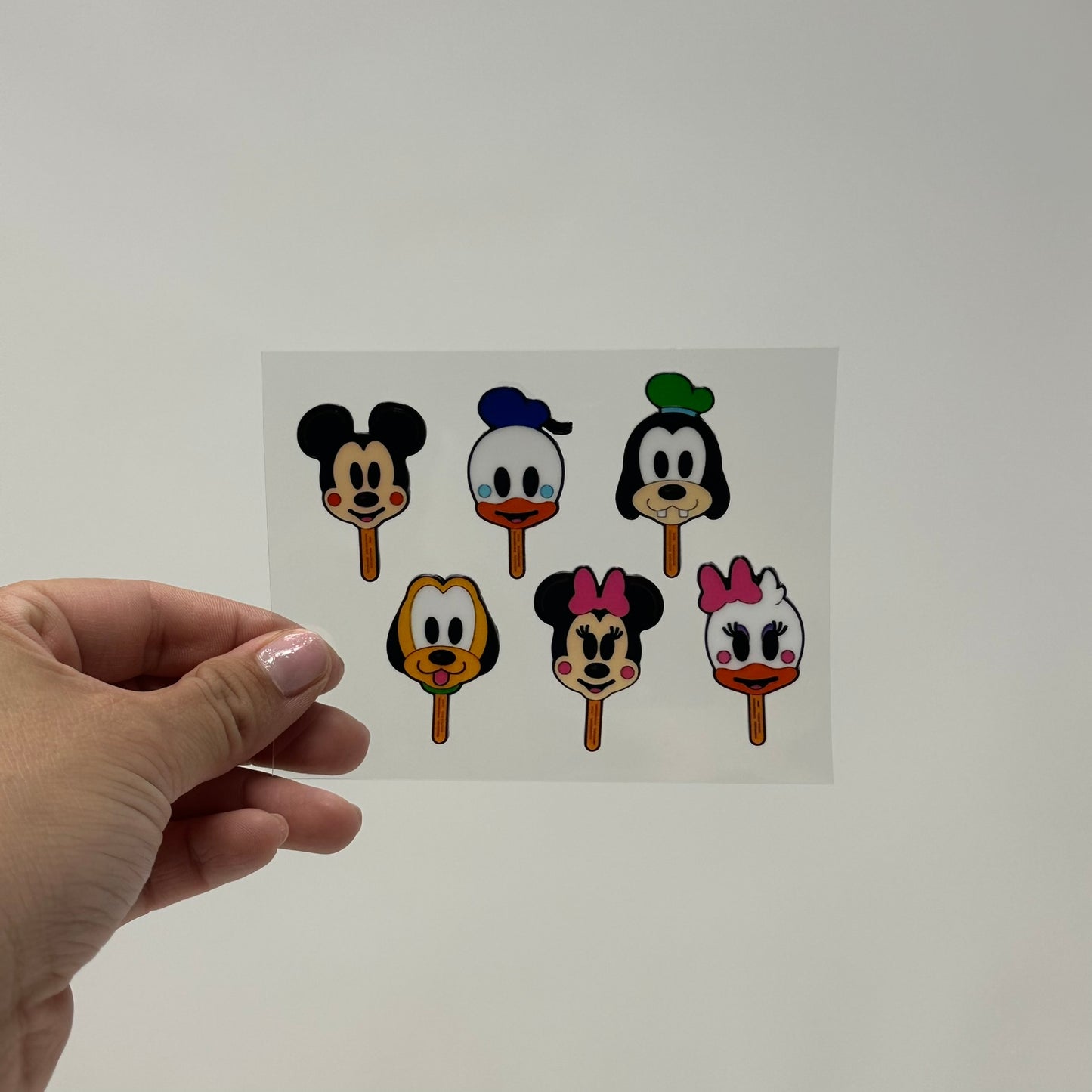Disney Ice-cream Cup Decal