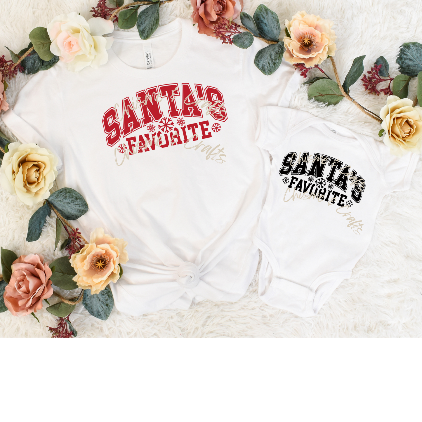 Santa's Favorite DTF Shirt Transfer